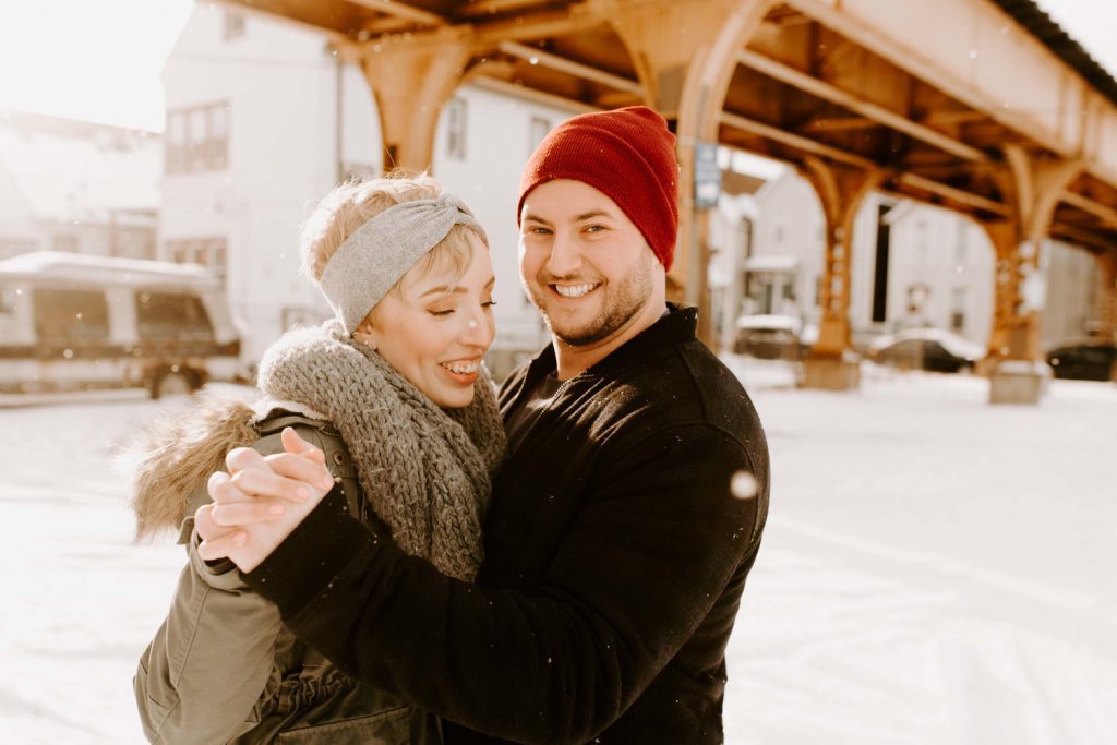 Chicago+Winter+Engagement+Session